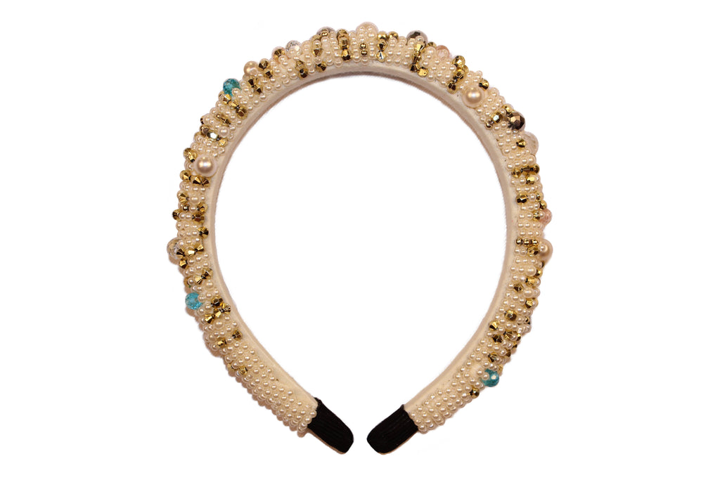 Golden hairband