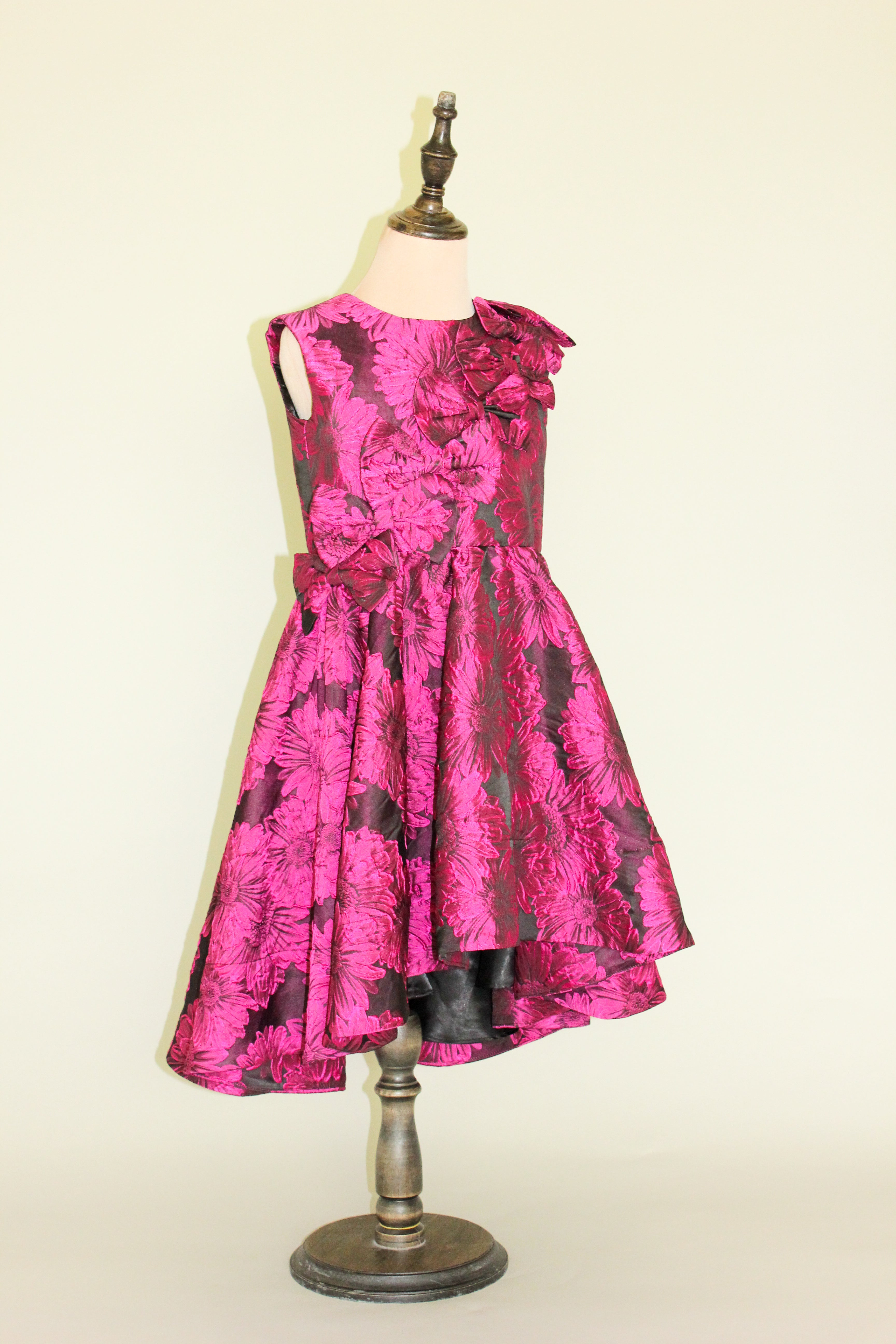 Fushia Bloom, High and Low Dress