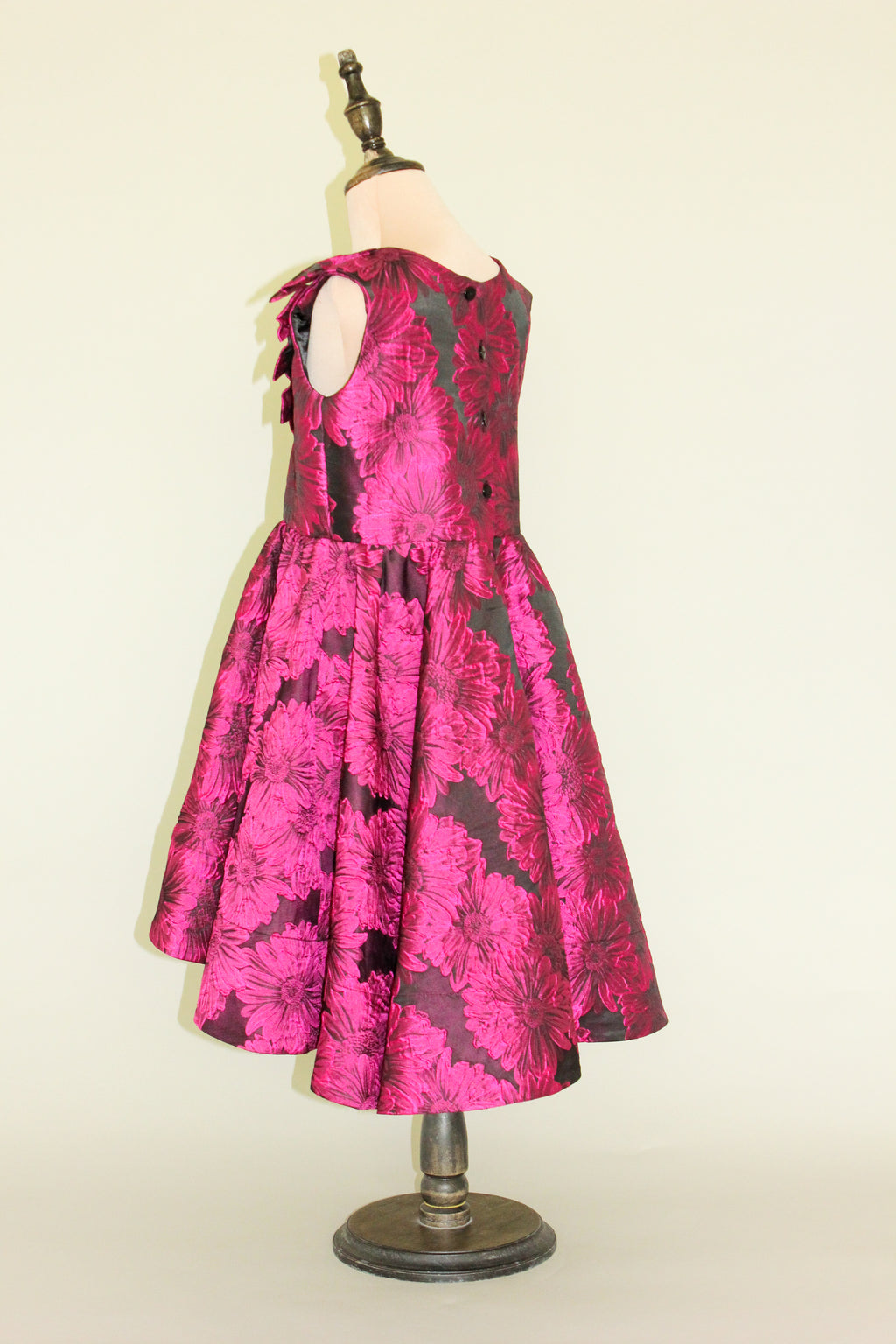 Fushia Bloom, High and Low Dress