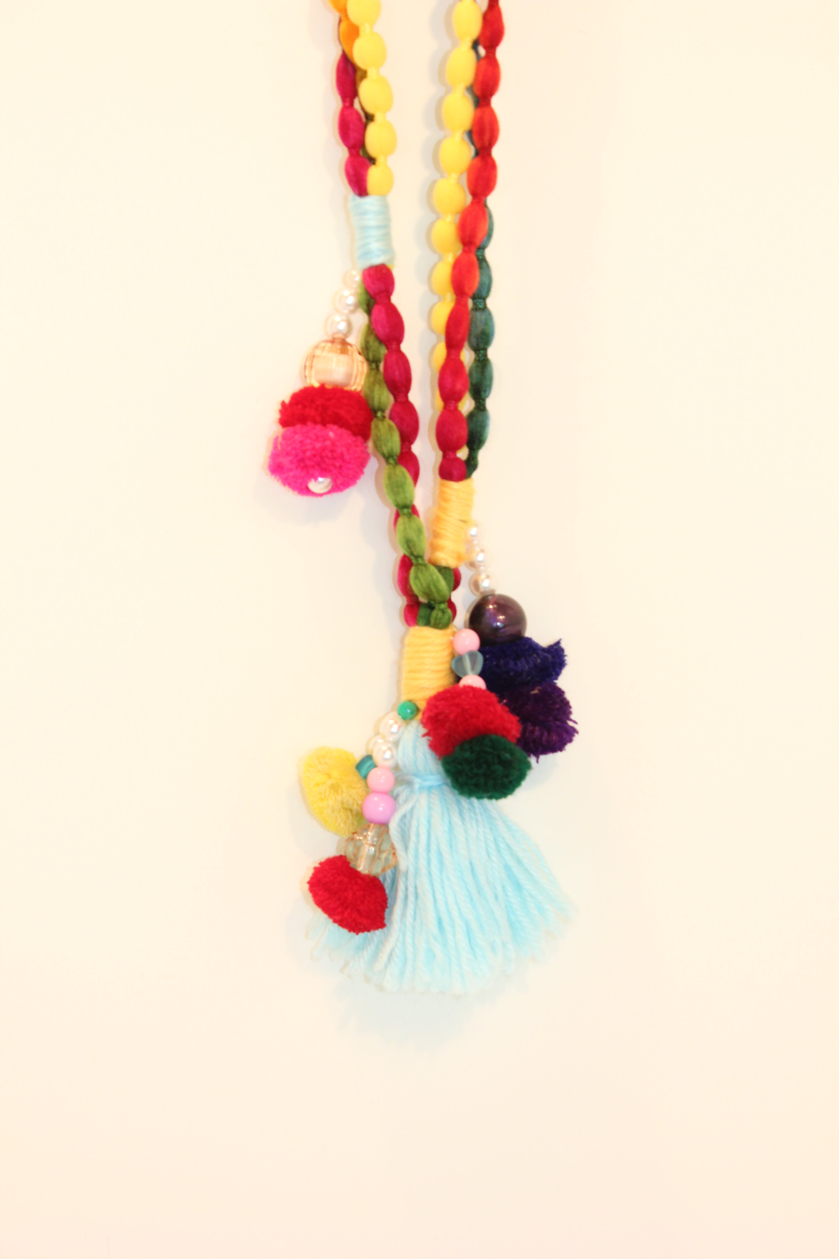 Handmade Artisan Beaded Necklace