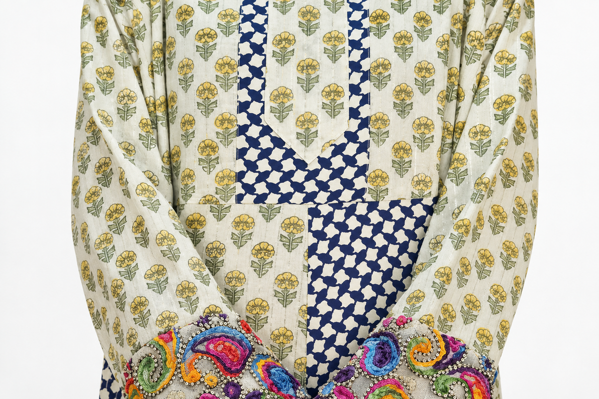 Enhanced dress close-up
